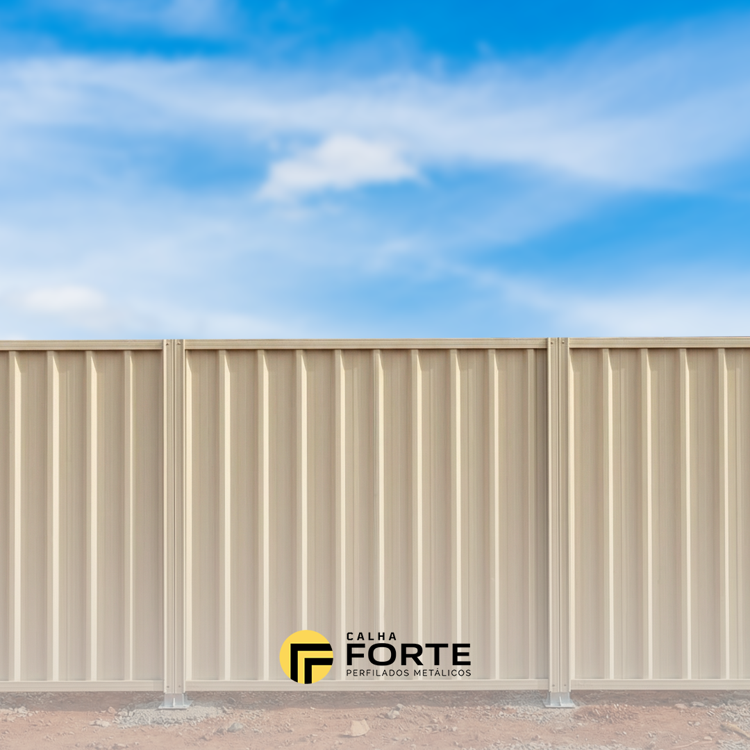 Tapume Metálico para Obras